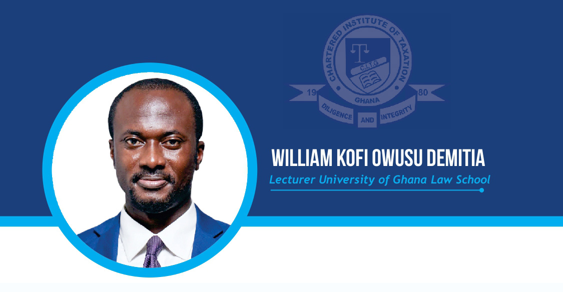 William Kofi Owusu Demitia, (Lecturer University of Ghana Law School)